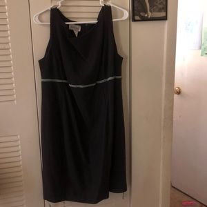 Grey maternity dress